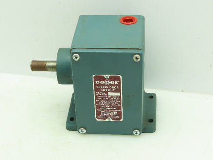 Reliance Electric Dodge Speed Drop Cutout Enclosed Snap Switch 15A 120-460VAC