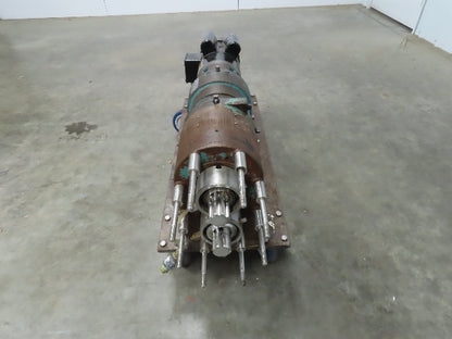 Tri Clover PRED25 Positive Displacement Pump Housing w/Reducer  1.5 Hp 1ph Motor
