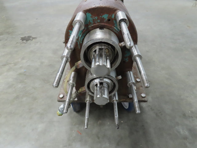 Tri Clover PRED25 Positive Displacement Pump Housing w/Reducer  1.5 Hp 1ph Motor