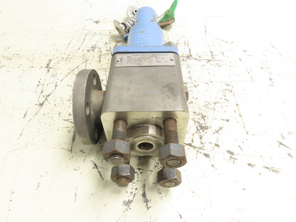 Anderson JMAK-BS Spring Pressure Relief Valve 3/4"x1" Flange 20GPM 70°F CF8M