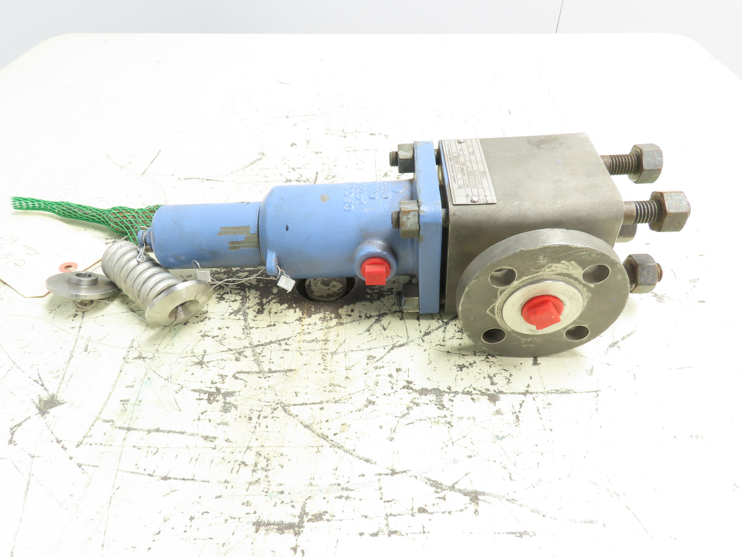 Anderson JMAK-BS Spring Pressure Relief Valve 3/4"x1" Flange 20GPM 70°F CF8M