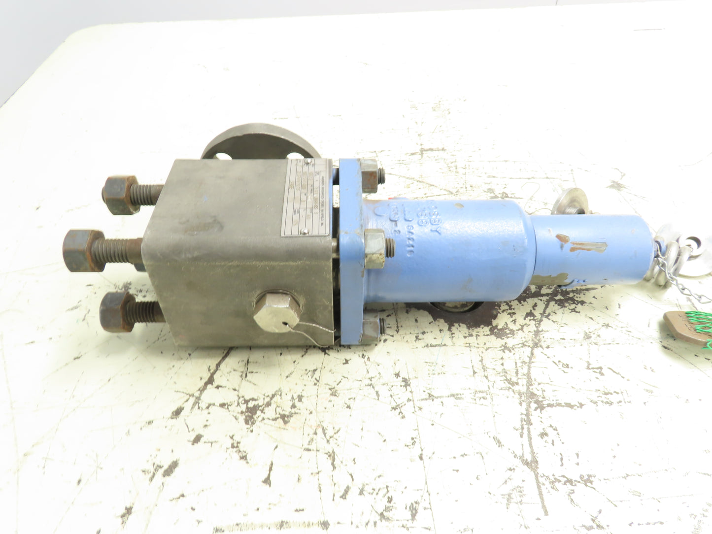 Anderson JMAK-BS Spring Pressure Relief Valve 3/4"x1" Flange 20GPM 70°F CF8M