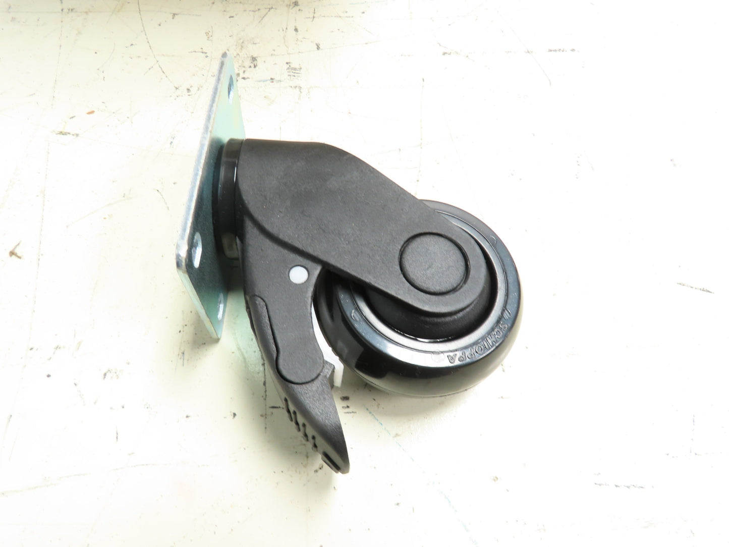 Manufacturers Supply 75MM Schioppa Swivel Caster W/Brake 3 x1-1/4" Wheel Lot of9