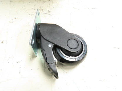 Manufacturers Supply 75MM Schioppa Swivel Caster W/Brake 3 x1-1/4" Wheel Lot of9