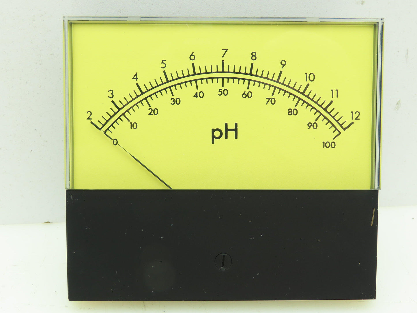 Crompton Instrument 047-01AA TE Connectivity  0-100/2-12 pH Panel Meter LOT OF 3