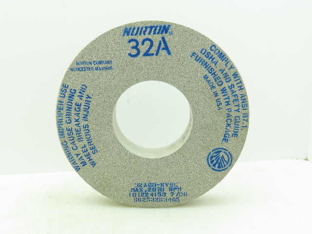 Norton 32A60-KVBE Aluminum Oxide Straight Grinding Wheel 12" 5" Arbor 60 Grit