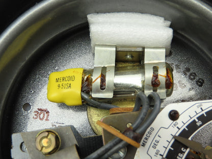 Mercoid Controls DA-35-3-5 Temperature Control Switch 110-200°  2.5" Probe 440V
