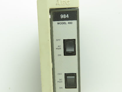 Modicon PC-0984-480 Model 480 Programmable Controller Module 120/240V .25A