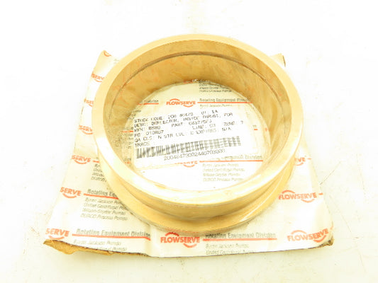Flowserve 643775FJ Thrust Bearing  Deflector Ring Brass Insert 4.98" ID