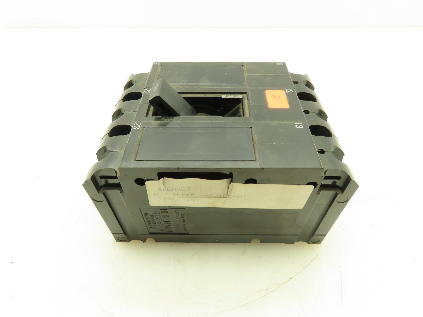 Heinemann GH3-G3-AE Circuit Breaker 600VAC 3 Pole 39A FLA 45A Trip GH3-Z14-40