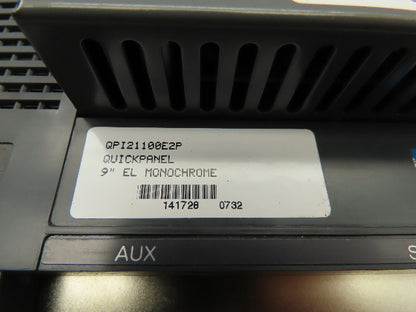 Ge QPI-MBP-201 Fanuc Quickpanel Total Control 9" HMI 120VAC PLC
