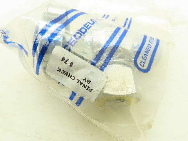 Ceodeux Puretec High Purity Oxygen Cylinder Valve 316L SS Stainless