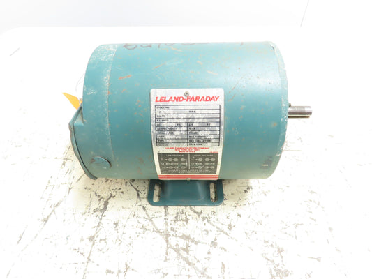 Leland-Faraday M610A Electric Motor 1/3HP 1140 RPM 230/460V 3PH DB 56
