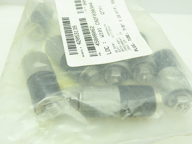 Conco Systems XFQ67822 Expansion Tube Plug 316 SS 7/8" x 22 LOT OF 20