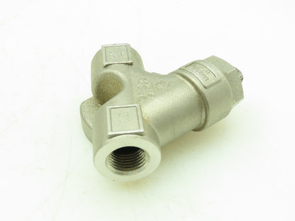 Spirax Sarco 67974 WYE Y Pipeline Strainer Connector 1/2" NPT S.S Steam Trap