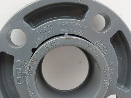 Charlotte 854-015 Van Stone Flange Socket 1-1/2" Schedule 80 150PSI LOT OF 4