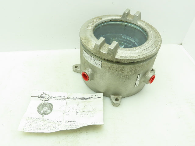 Mercoid DAE-7421-0-5S Bourdon Tube Pressure Switch 2-60PSI 240VAC Haz Location