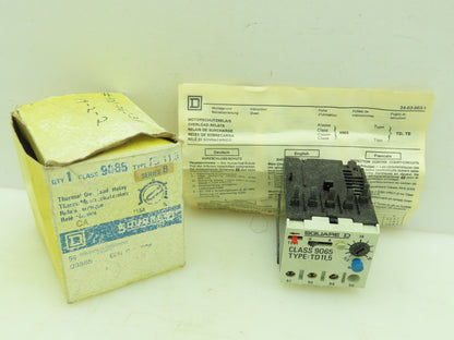 Square D 9065 Overload Relay 600V 3 Pole 11.5-16Amp Ser. A TE11.5