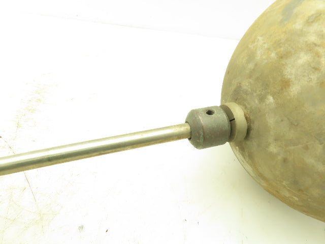 Tank Float and Rod Stainless Oblong Float Ball 6-1/2" x 13" 4.5Lbs