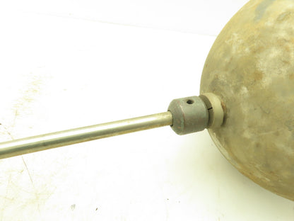 Tank Float and Rod Stainless Oblong Float Ball 6-1/2" x 13" 4.5Lbs
