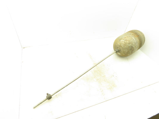 Tank Float and Rod Stainless Oblong Float Ball 6-1/2" x 13" 4.5Lbs