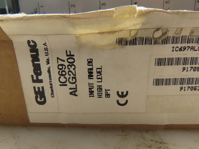 GE Fanuc IC697ALG320F Analog Input Module Voltage/Current 8-Channel