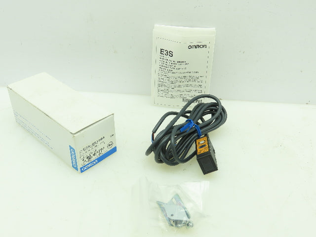 Omron E3S-DS10B4 Photoelectric Sensor Switch w/ Stability Light 12-24VDC