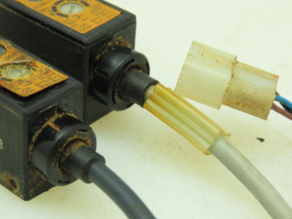 Omron E3S-DS10B4 Photoelectric Sensor Switch & Stability Light 12-24VDC LOT OF 2