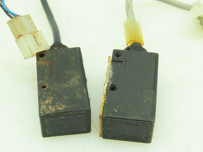Omron E3S-DS10B4 Photoelectric Sensor Switch & Stability Light 12-24VDC LOT OF 2