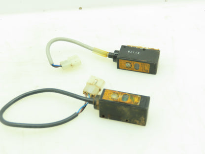 Omron E3S-DS10B4 Photoelectric Sensor Switch & Stability Light 12-24VDC LOT OF 2