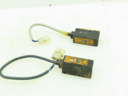 Omron E3S-DS10B4 Photoelectric Sensor Switch & Stability Light 12-24VDC LOT OF 2