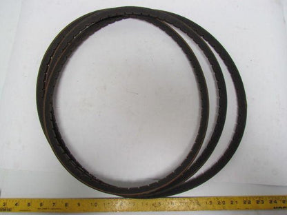Woods Isobelt 5VX1500 Woods Ultra-Cog 5VX1500 Cogged V-Belt 5/8"X 150" Lot of 3
