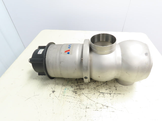 APV Invensys DE31-4SH5-IPS Double Seat Mix Proof Valve 4"x4" DE3 Stainless