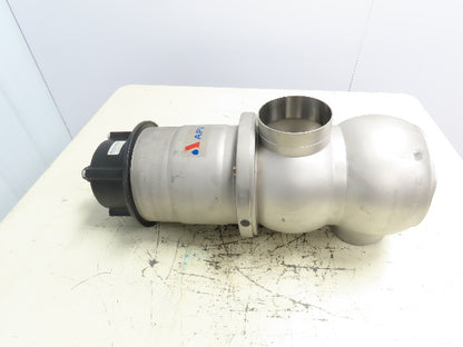 APV Invensys DE31-4SH5-IPS Double Seat Mix Proof Valve 4"x4" DE3 Stainless