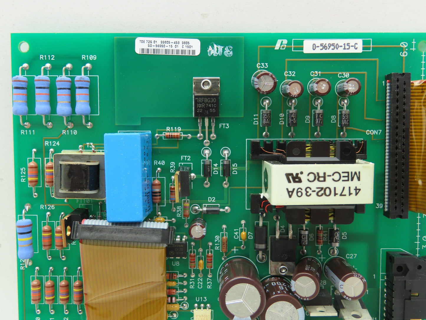 Reliance Electric 0-56950-15-C Drive Board Supply Signal PC Board 803624-63C