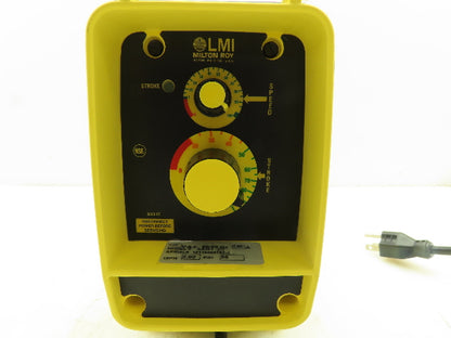 LMI Milton Roy AA161-277 Liquid Metronics Metering Dosing Pump 2GPH 50 PSI 120V