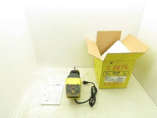 LMI Milton Roy AA161-277 Liquid Metronics Metering Dosing Pump 2GPH 50 PSI 120V