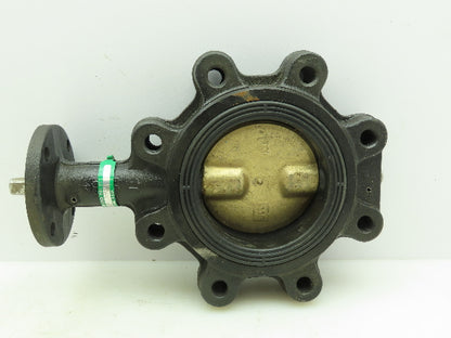 Hammond Valve 6211010400 200 WOG 4" Lug Body Butterfly Valve With Handle