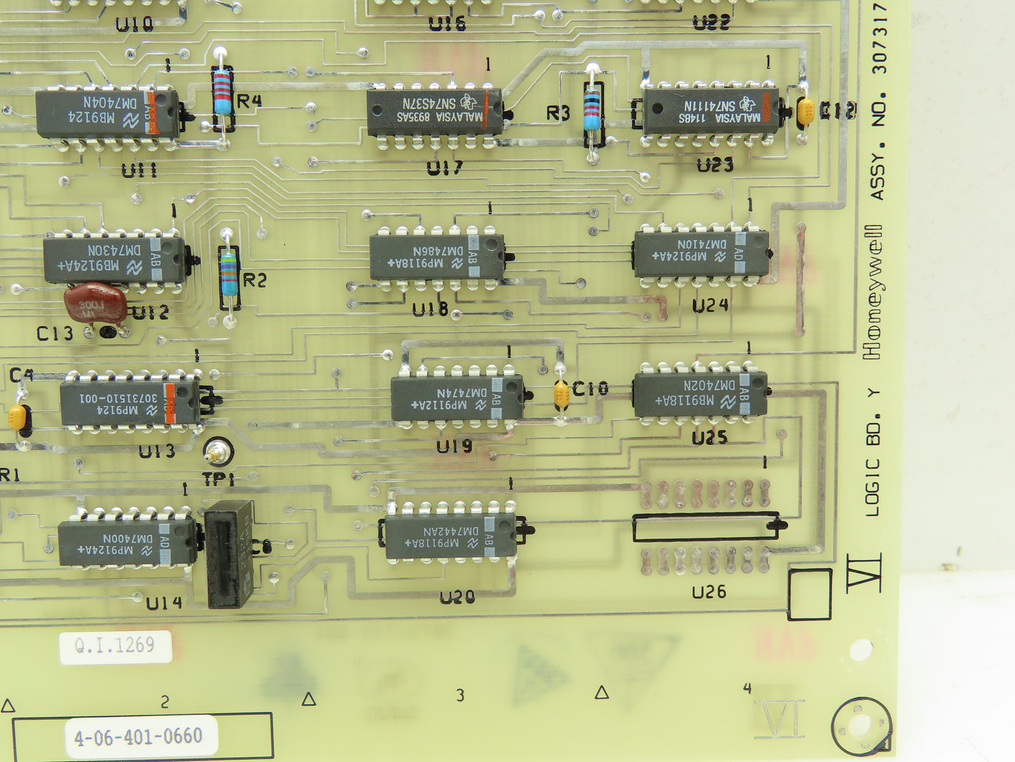 Honeywell 30731783-001 PCB Board VI Logic BD. Y PLC Circuit Board