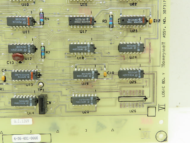 Honeywell 30731783-001 PCB Board VI Logic BD. Y PLC Circuit Board