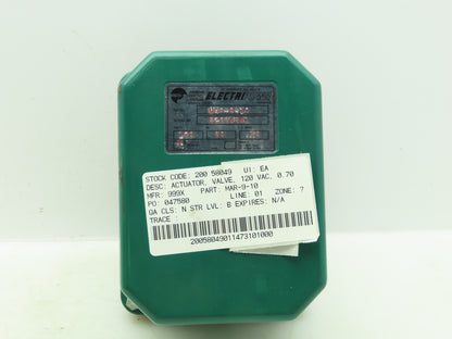 Raymond Control Systems Electripowr MAR-9-10 120 Volt Power Valve Actuator