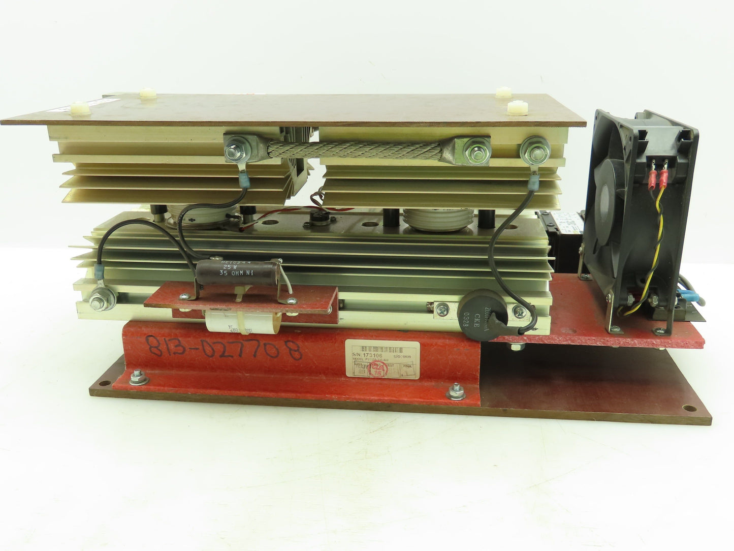 PhaseTronics P1137A-330-480 Electrical SCR Rectifier Stack Fan Cooled 330A 480V