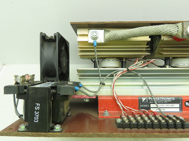 PhaseTronics P1137A-330-480 Electrical SCR Rectifier Stack Fan Cooled 330A 480V