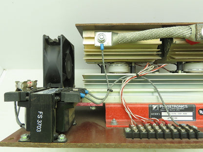 PhaseTronics P1137A-330-480 Electrical SCR Rectifier Stack Fan Cooled 330A 480V