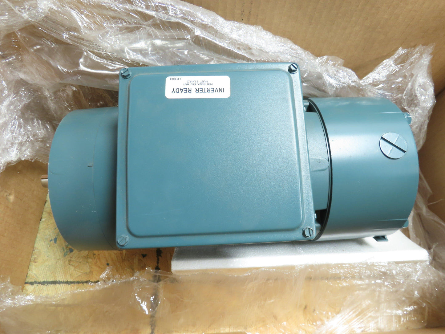 Reliance VBNM3538-D Electric Brake Motor D-Series .5HP 1740RPM 460V 3PH 56C Fr