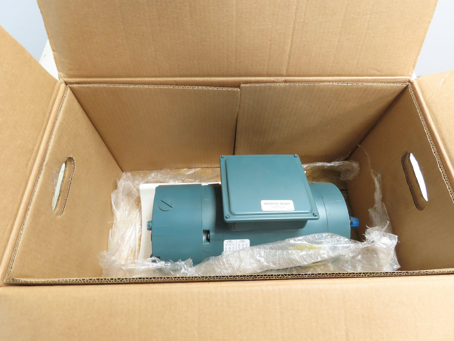 Reliance VBNM3538-D Electric Brake Motor D-Series .5HP 1740RPM 460V 3PH 56C Fr