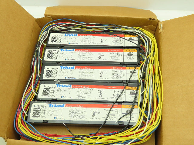 Triad B432I277L-A Electronic Ballast 32W 277V T8 Fluorescent 4 Lamp  Box of 10