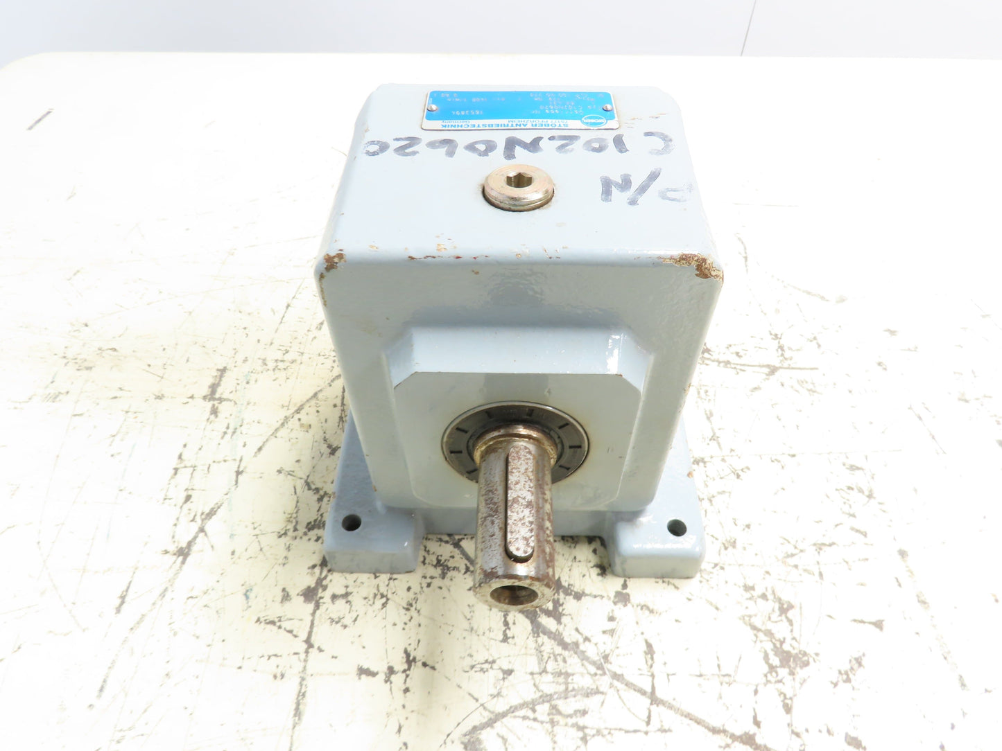 Stober C102N0620 Inline Servo Gear Box 62.4:1 Reducer 119Nm  Foot Mount