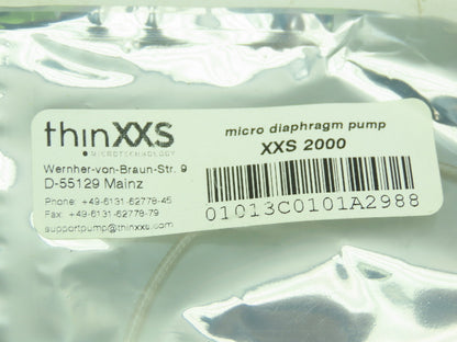 thinXXS XXS-EL20 E Desktop Electronic Control Unit for Micro Diaphragm Pump 6VDC