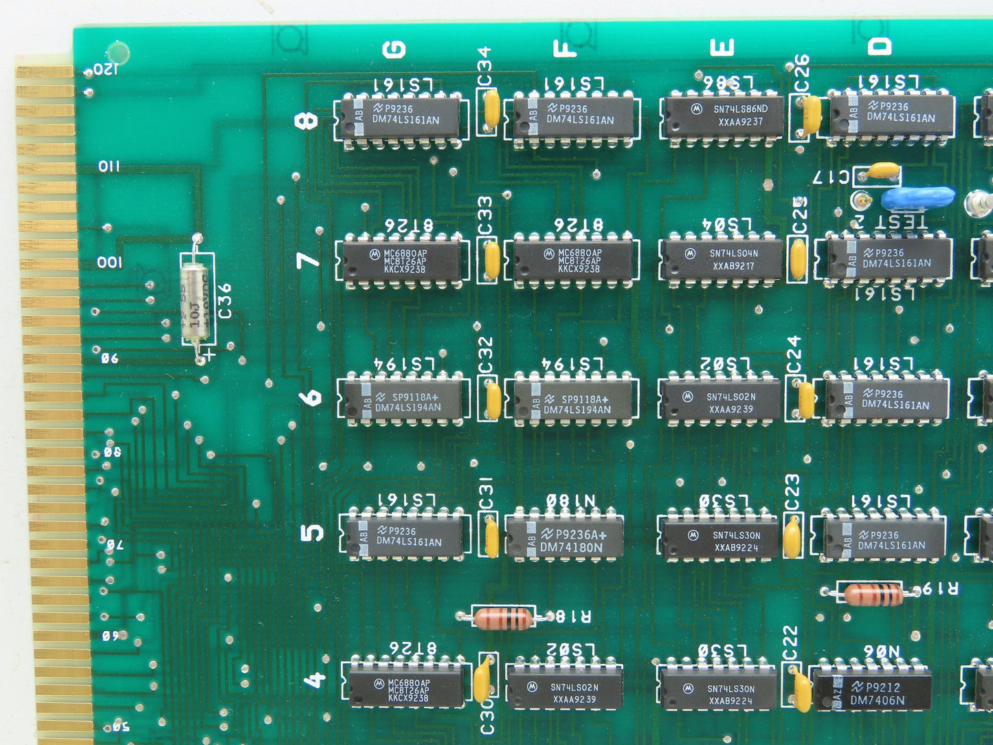 Honeywell 4DP7APXMD111 Rev D PWA Mux Driver Card  51301169-100